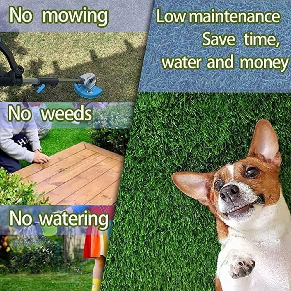SSRIVER Dog Grass Pad puppy potty use illustrates easy training sessions.
