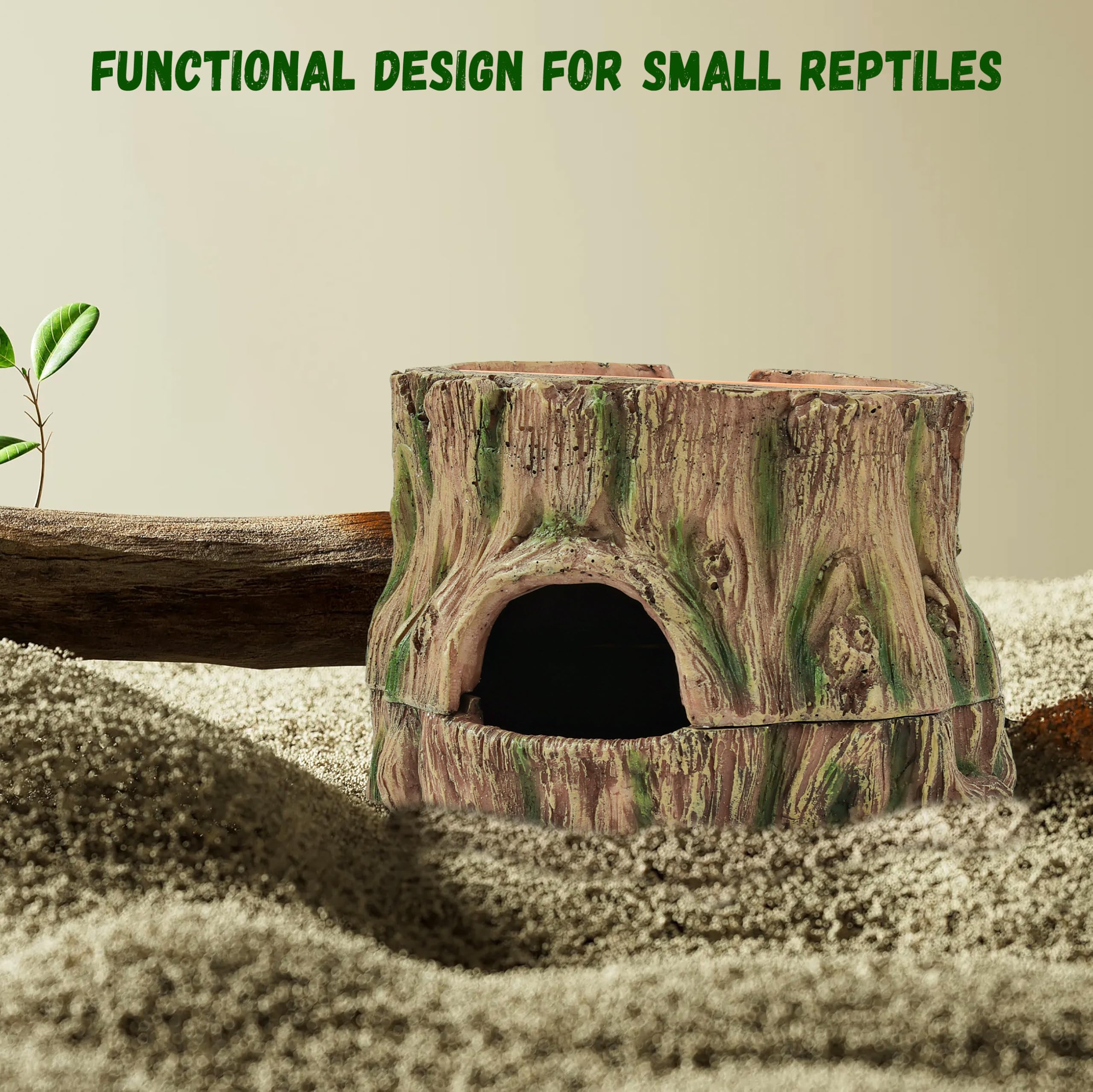 Stackoria multi-species habitat promotes security and comfort in tanks