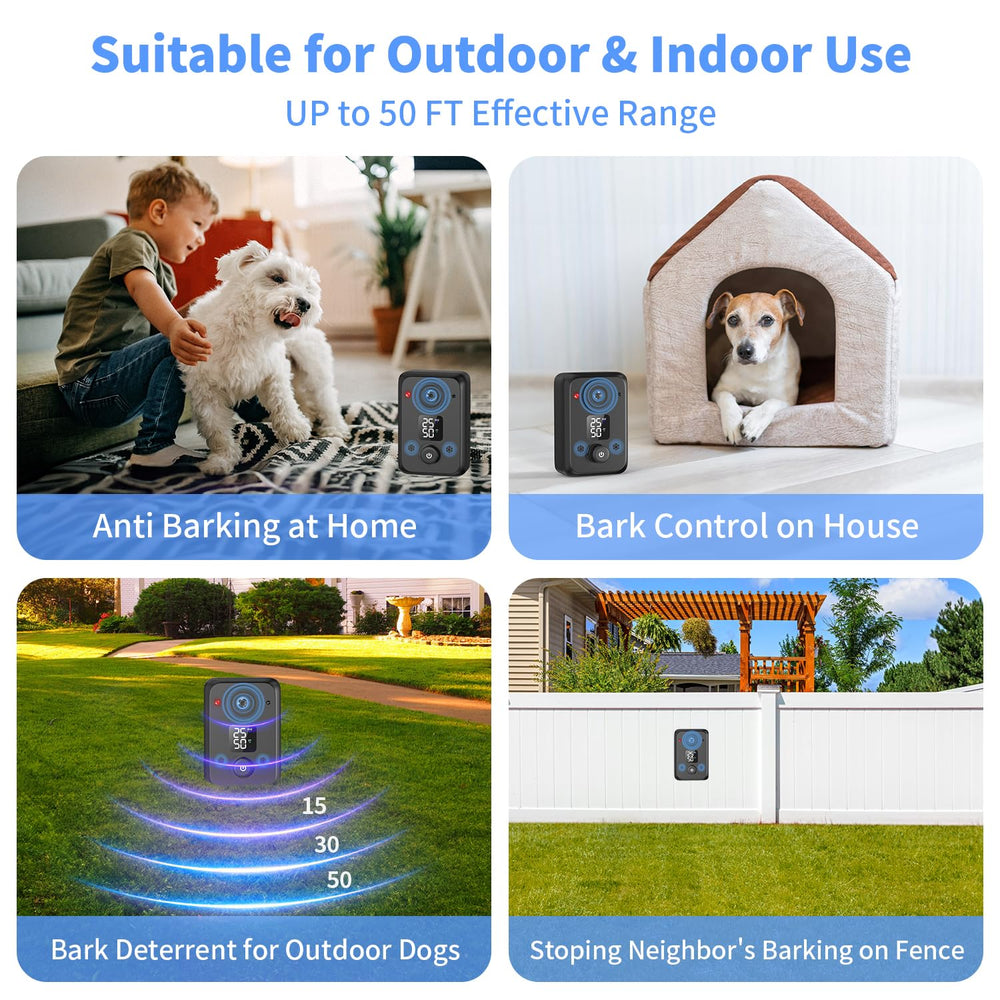 STANWIS anti barking device portable design easy to carry during walks.