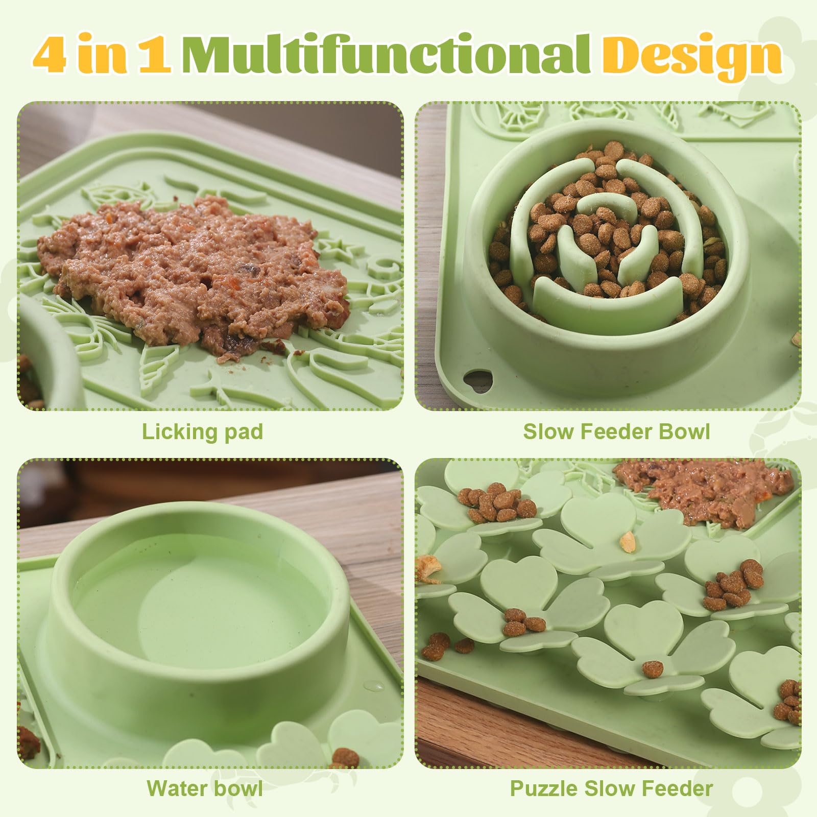 Star&Mi puzzle feeder snuffle mat engages scent-based foraging instincts.
