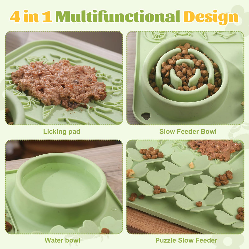 Star&Mi puzzle feeder snuffle mat engages scent-based foraging instincts.