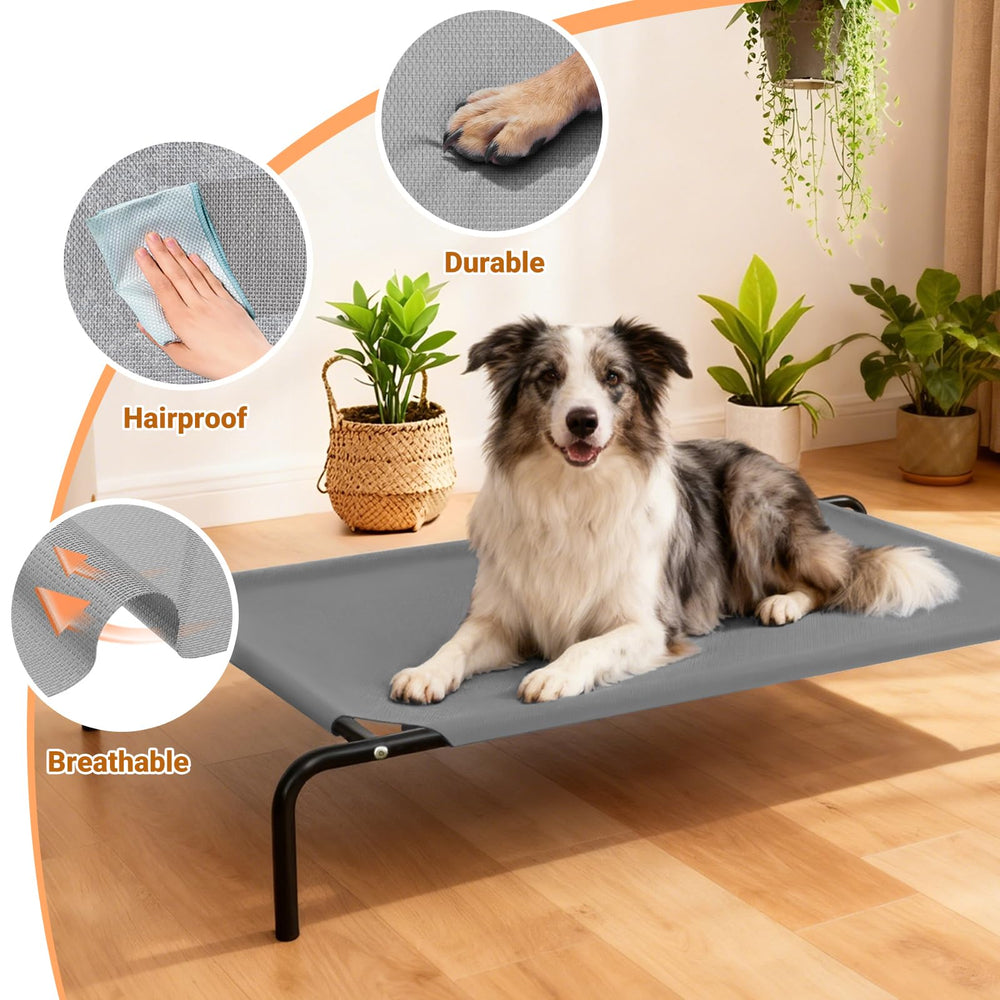 STARLATTA bed dimensions 50.8 by 31 by 8 inches for large dogs