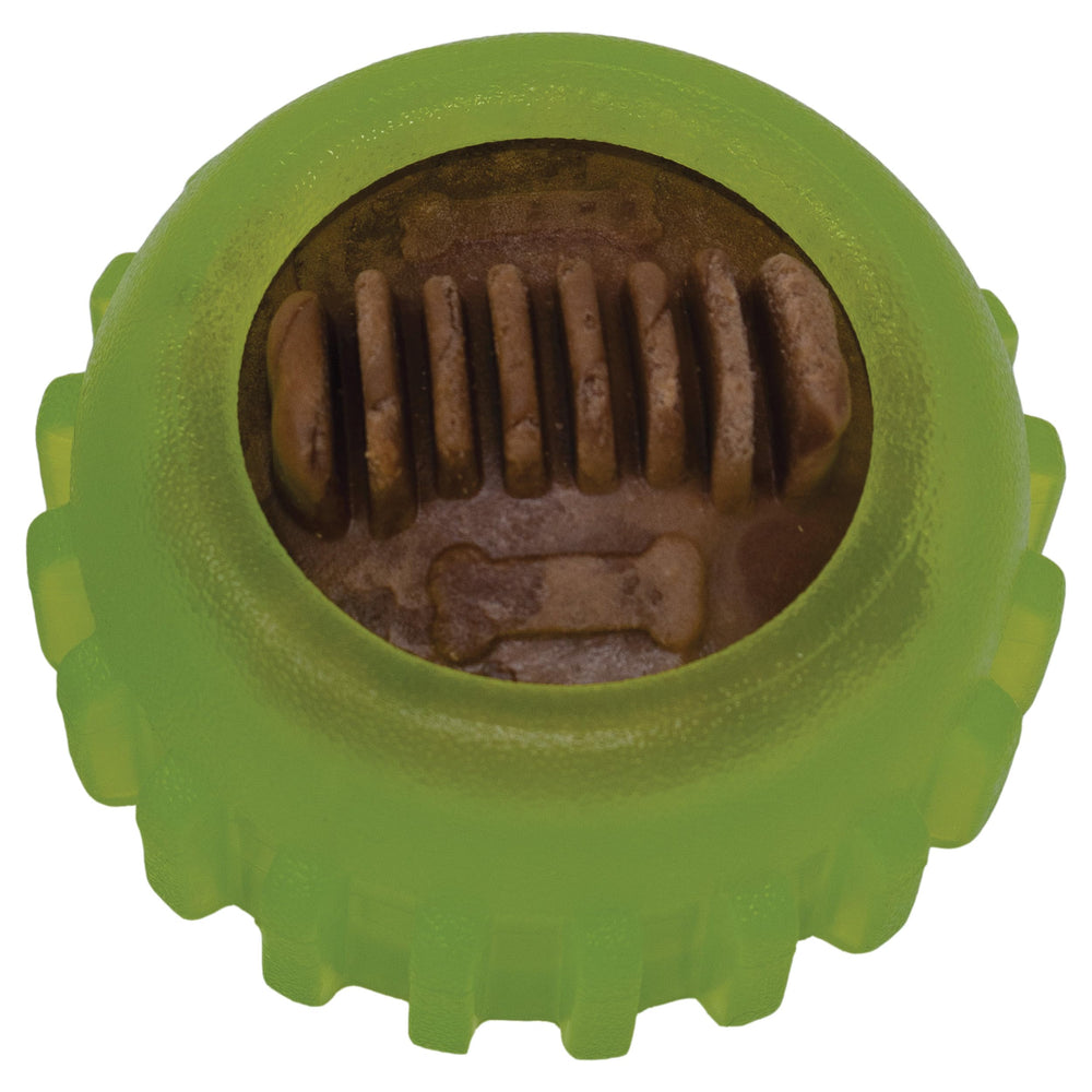 Starmark Everlasting Sprocket Mediano, higiene-dental suplementaria para perros.