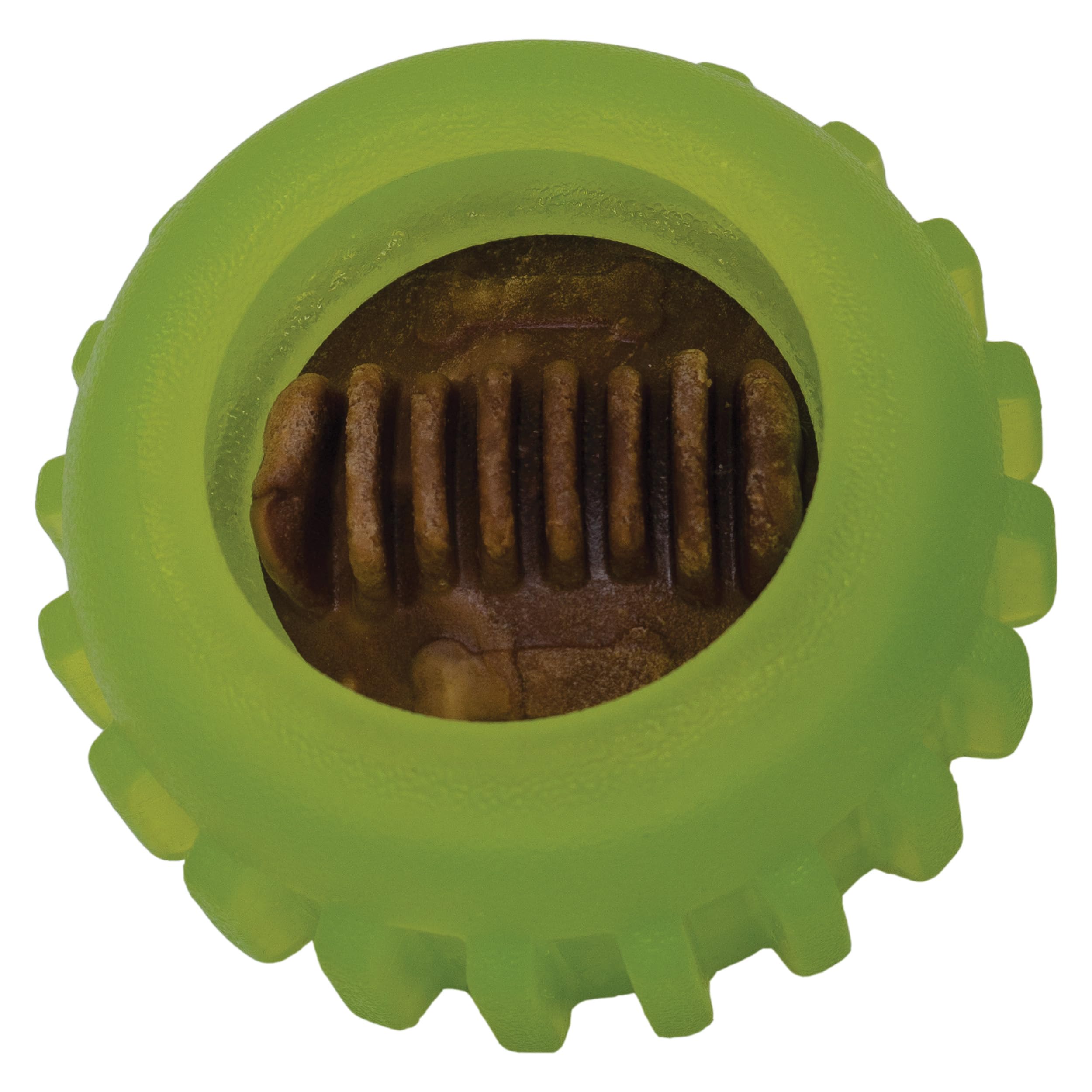 Starmark Everlasting Sprocket Mediano, uso-para-perros-medianos para masticación segura.