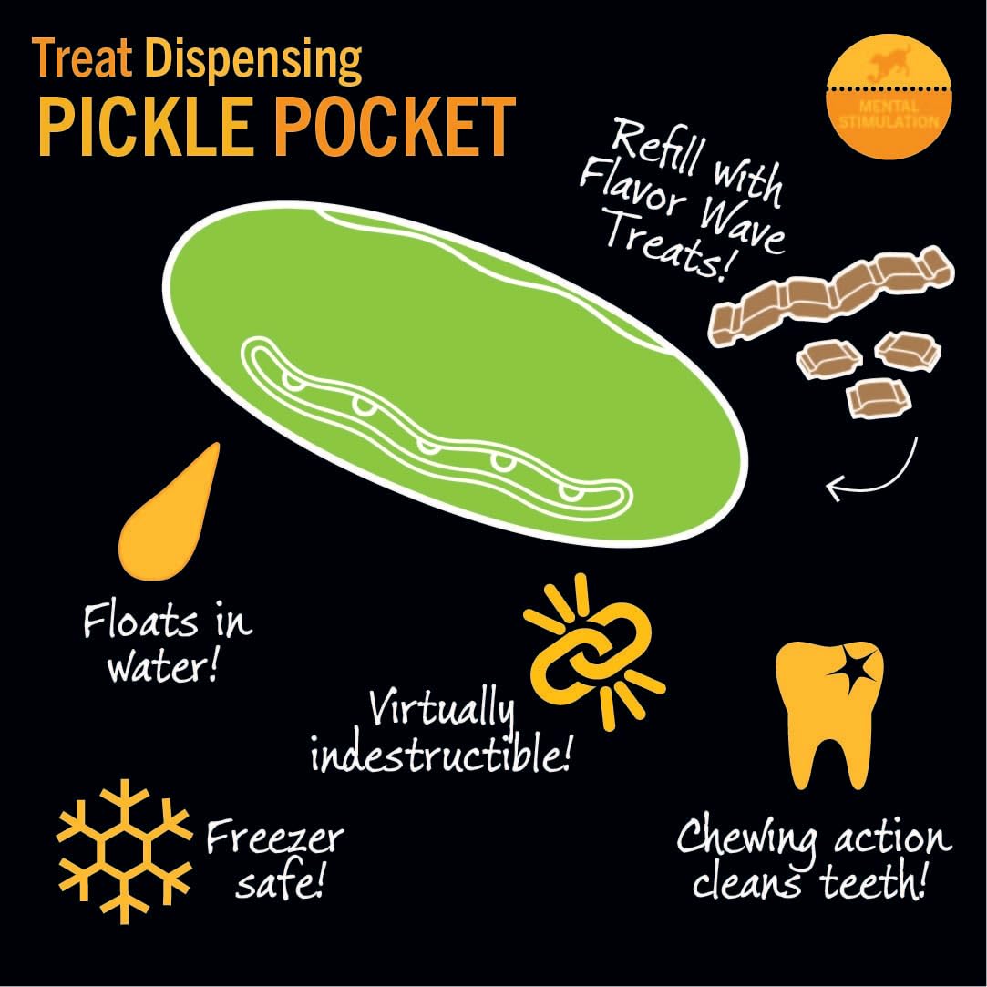 Starmark Pickle Pocket vanilla-scented material offers a pleasant, dog-friendly aroma.