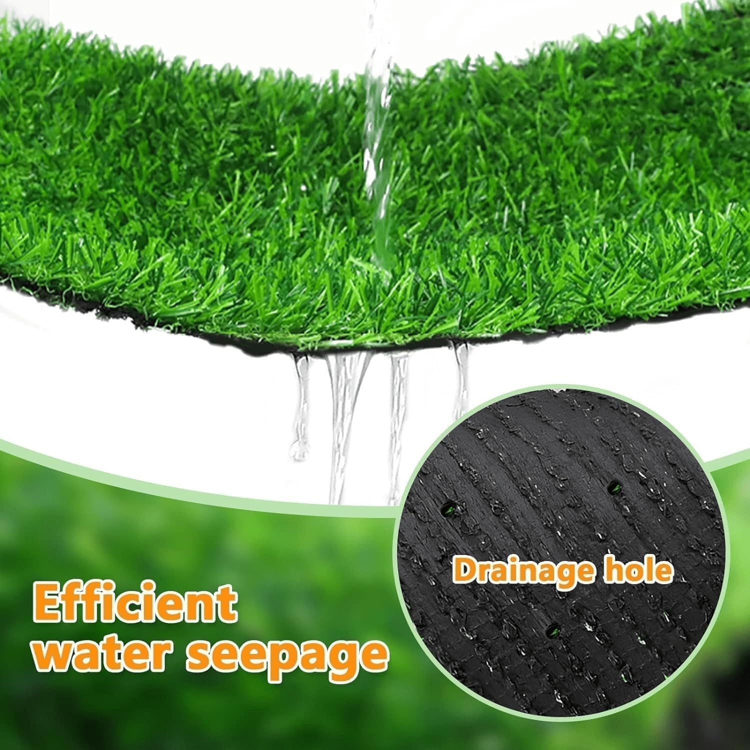 STARROAD-TIM artificial grass close-up highlighting soft dense blades for pets.