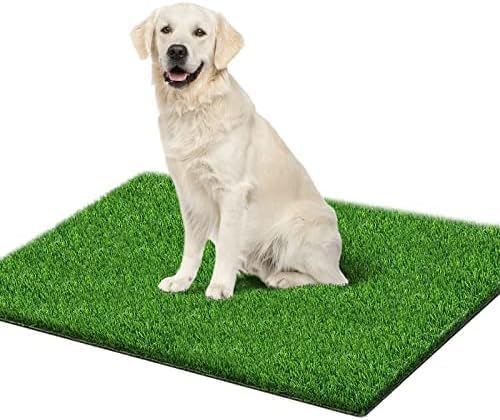 STARROAD-TIM artificial grass closeup shows soft surface for pet comfort and easy cleaning.