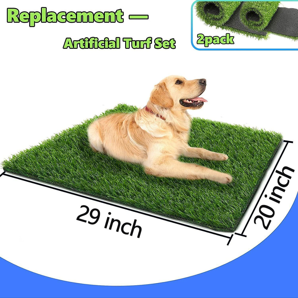 STARROAD-TIM artificial grass rug lush-green surface, ideal for outdoor-like lawn at home.