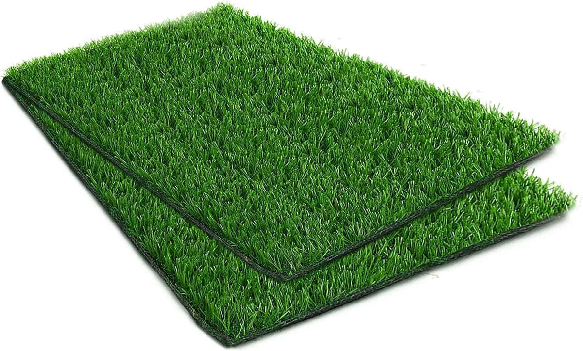STARROAD-TIM artificial grass rug soft-feel, gentle touch for pets during play.