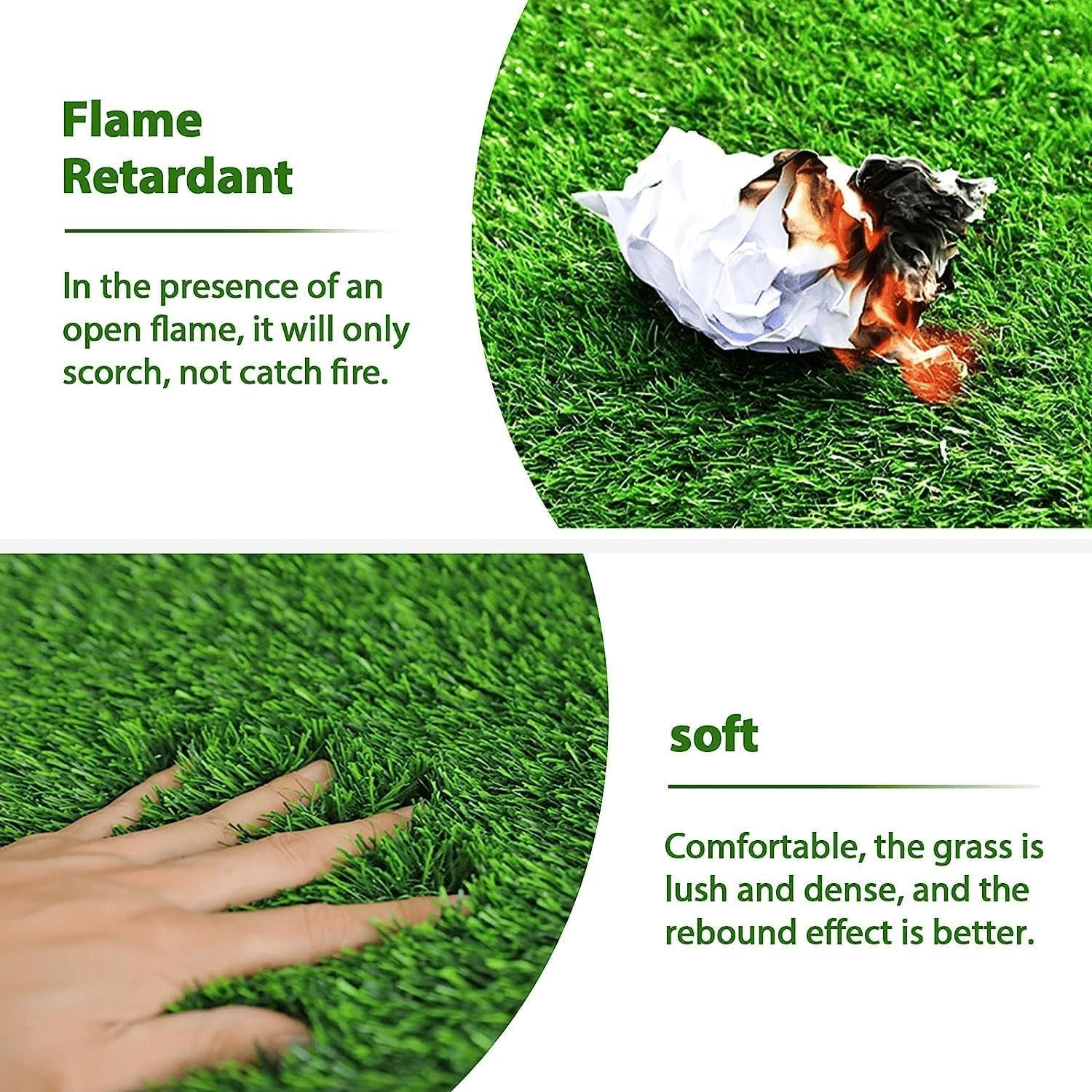 STARROAD-TIM easy-clean-surface-turf shown with rinse-clean practicality.