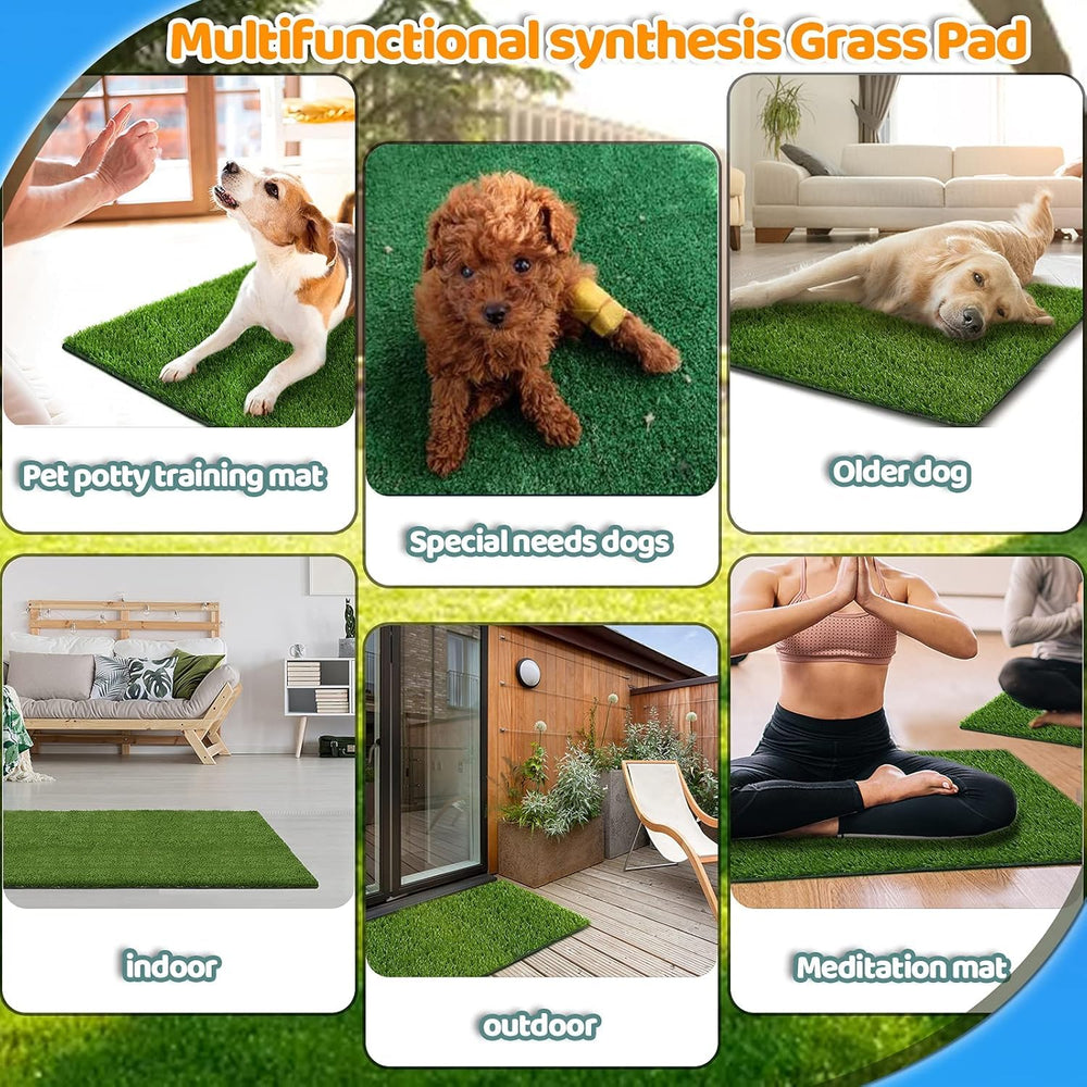 STARROAD-TIM reusable dog potty grass rug designed for long-lasting performance.