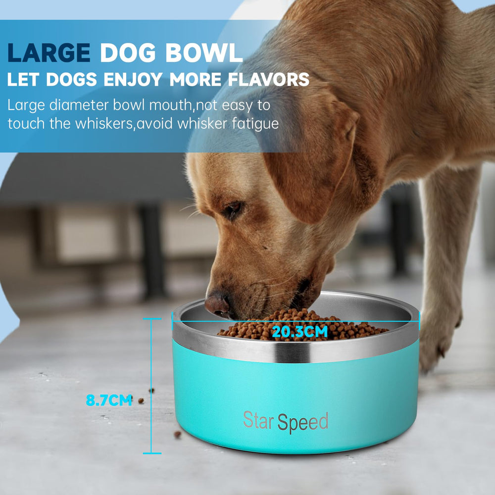 StarsSpeed bowl outdoor-use image demonstrates versatile outdoor hydration during walks.