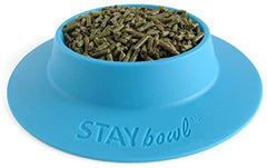 STAYbowl pack of 2 sky blue bowls for multi-pet feeding setups
