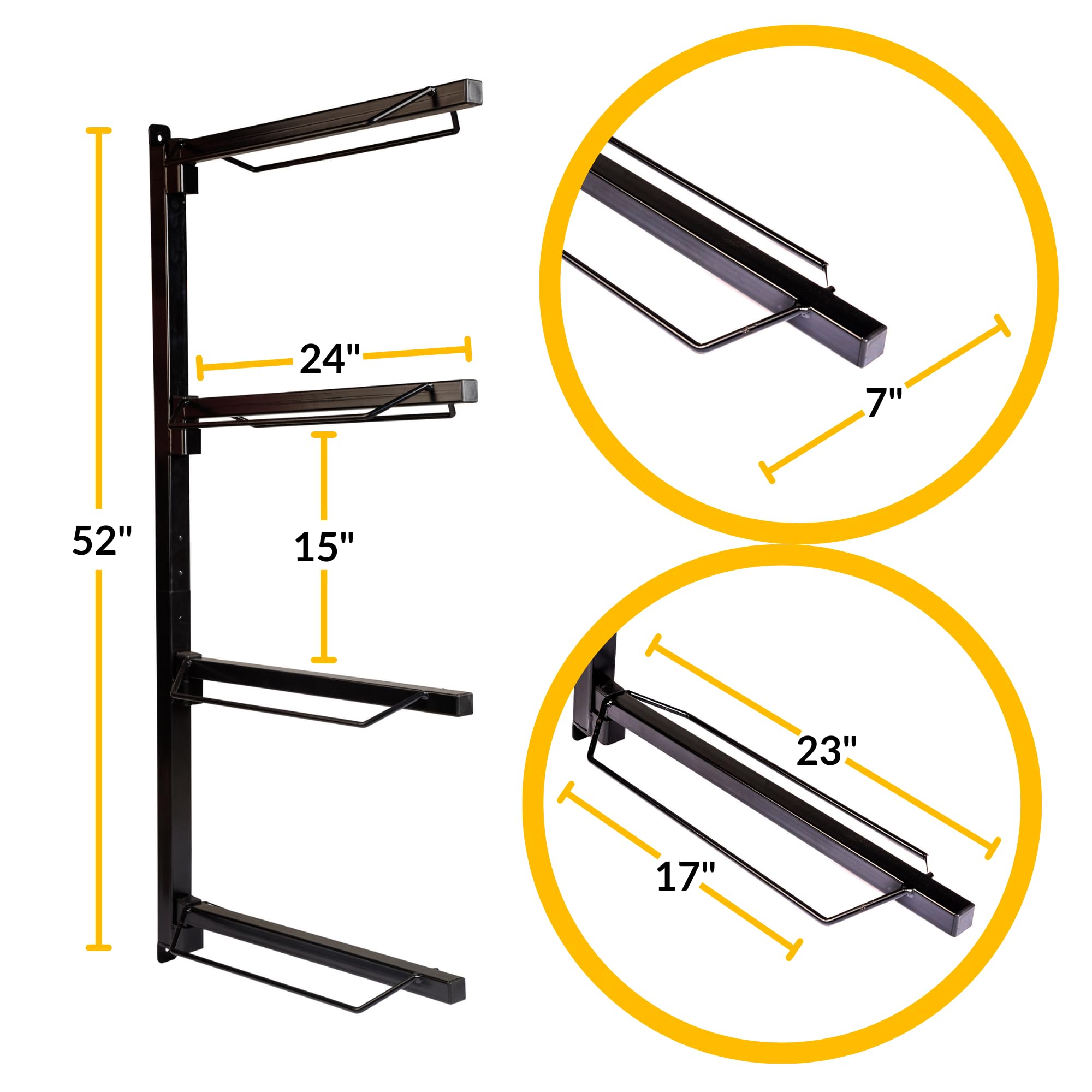 SteelChimp saddle rack easy attach and remove feature demonstrated for quick reorganization