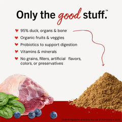 Dinner Dust sprinkled on kibble to entice hesitant eaters