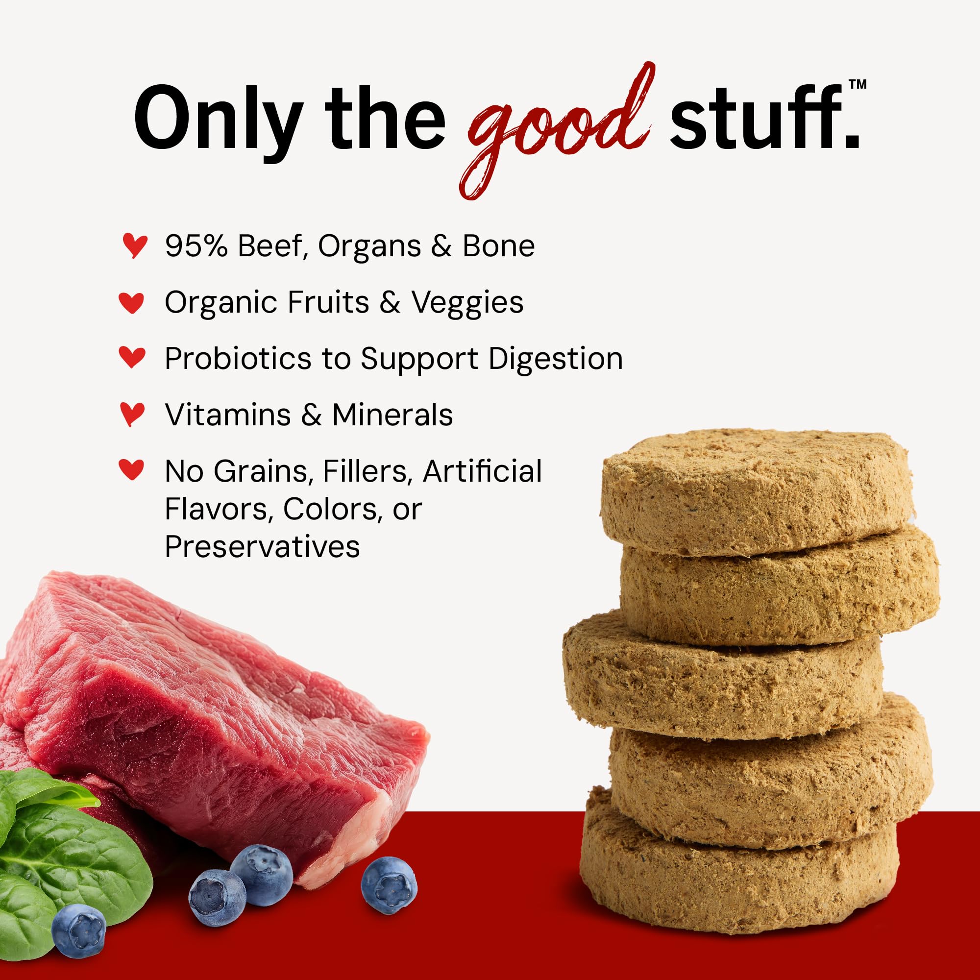 Stella & Chewy's patties used as high-value training treats