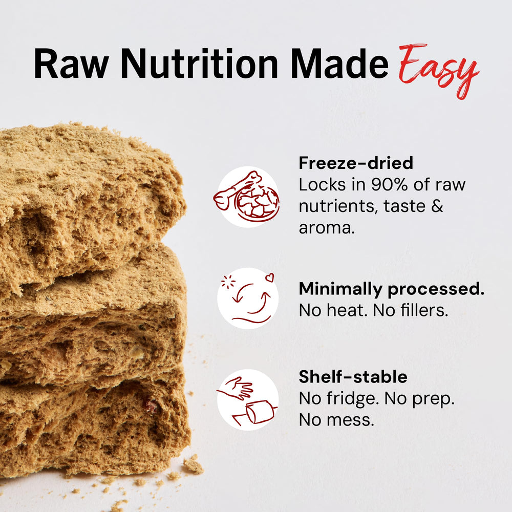 USA-made small-batch Stella & Chewy's beef patties