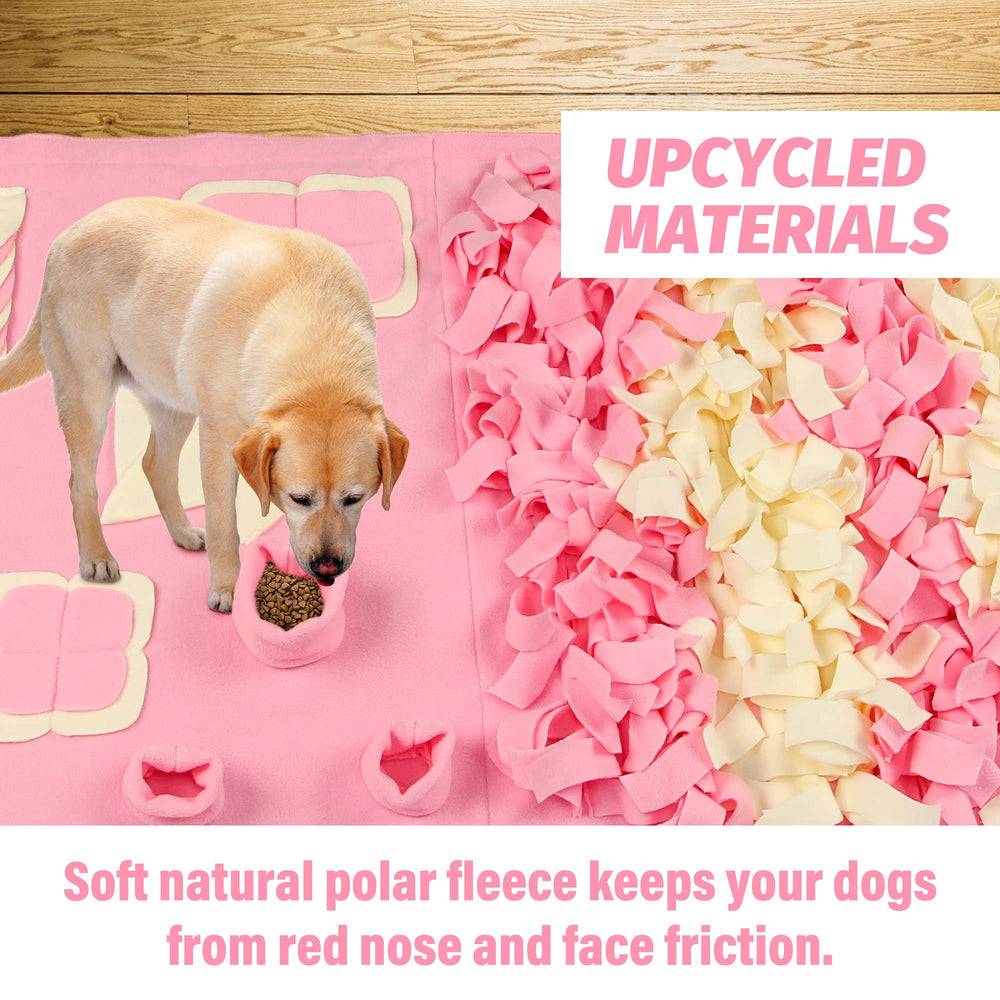 Stellaire Chern snuffle mat roll for storage and travel convenience.