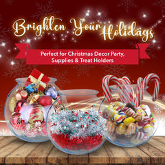 Sterline clear 16oz fish bowls ideal for centerpieces and candy buffets.