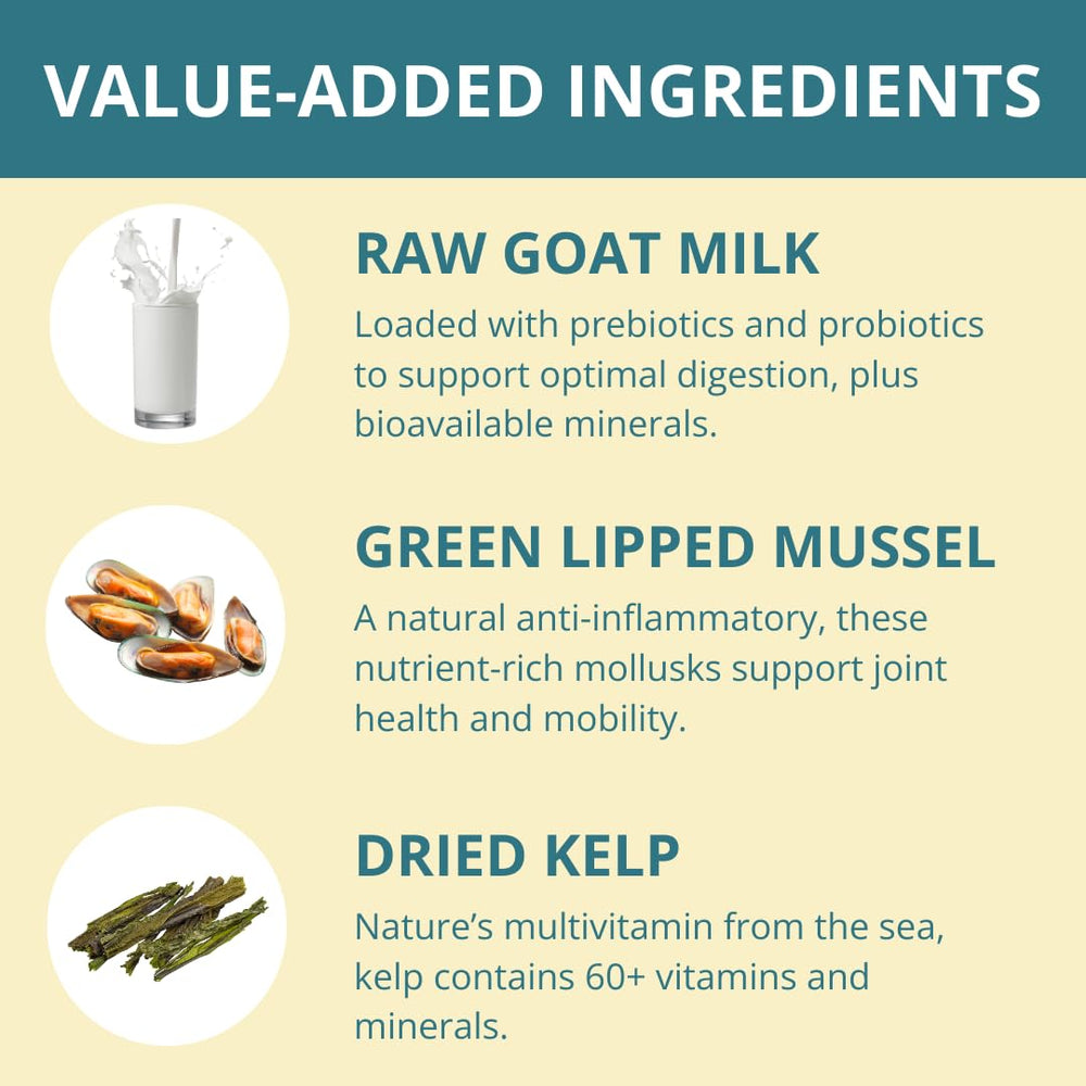 Steve's Real Food complete nutrition for all life stages cooks into a flexible routine.