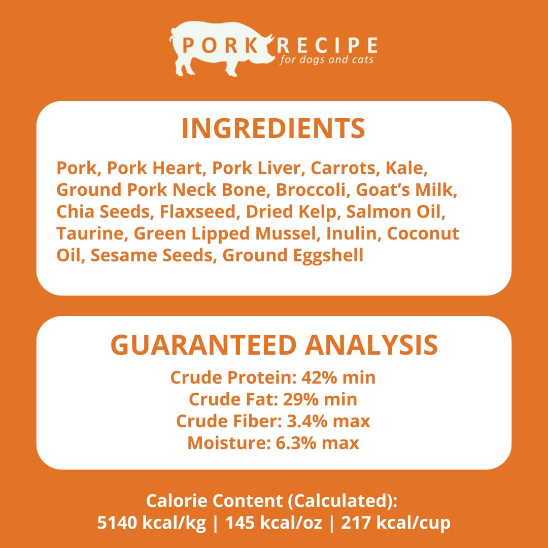Steve's Real Food pork-nuggets-dining image demonstrates pet meal-time appeal.