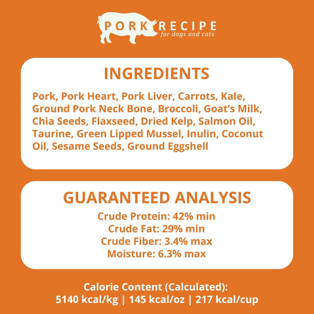 Steve's Real Food pork-nuggets-dining image demonstrates pet meal-time appeal.