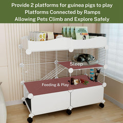 STILLCOVE pull-out trays bottom cleaning — effortless litter disposal and quick cleanup