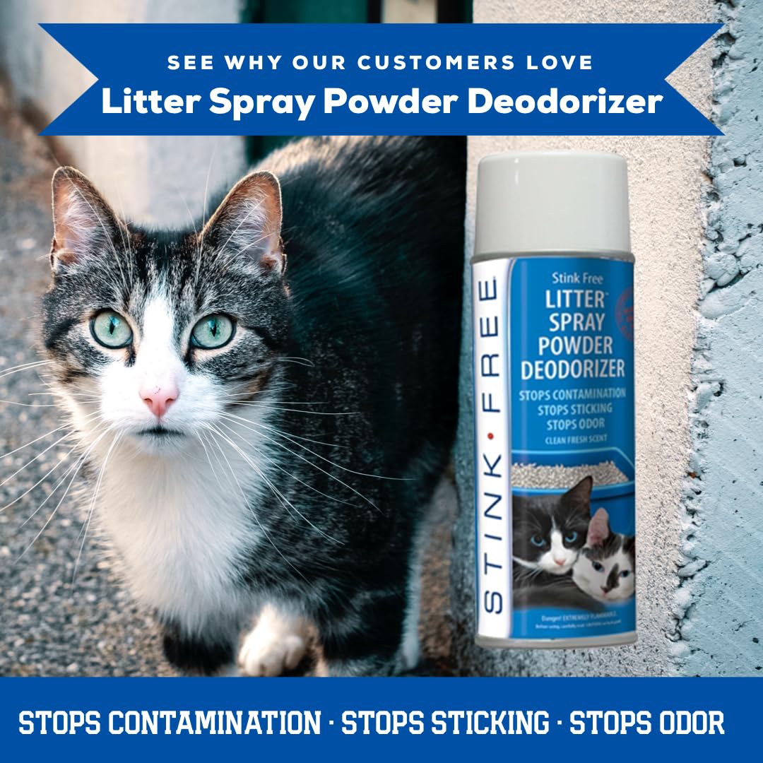 Stink Free fresh fragrance enhances litter box cleaning experience.