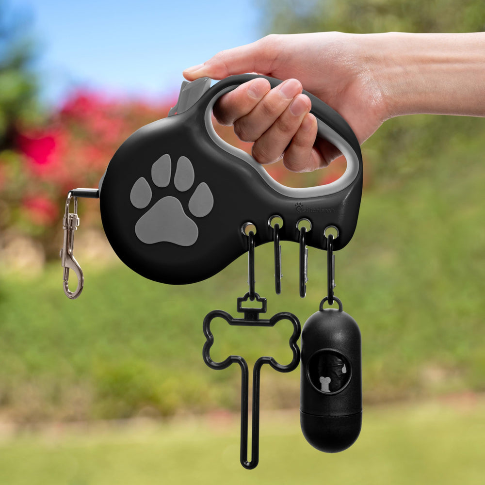 STITCHLEASH StitchLeash supports dogs up to 110 lbs securely.