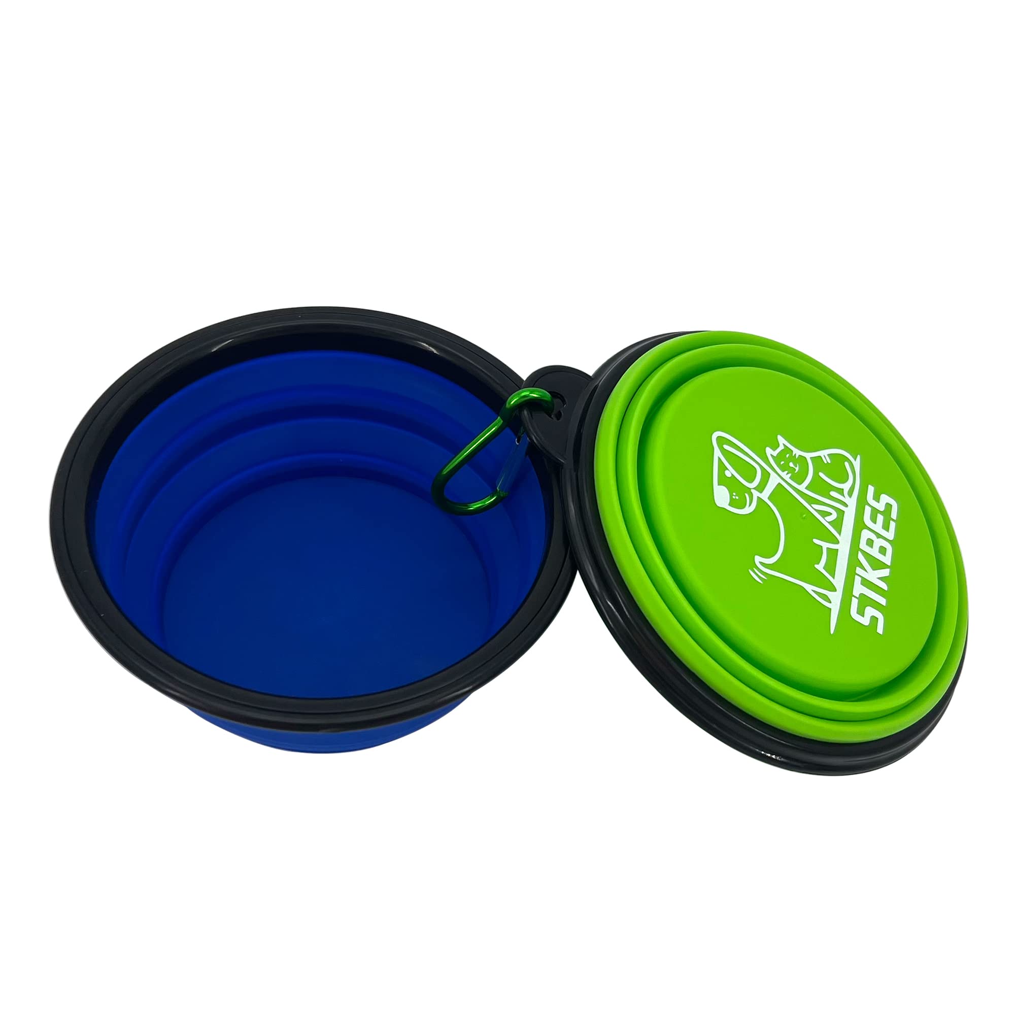STKBES collapsible dog bowl is durable and reusable after hikes.