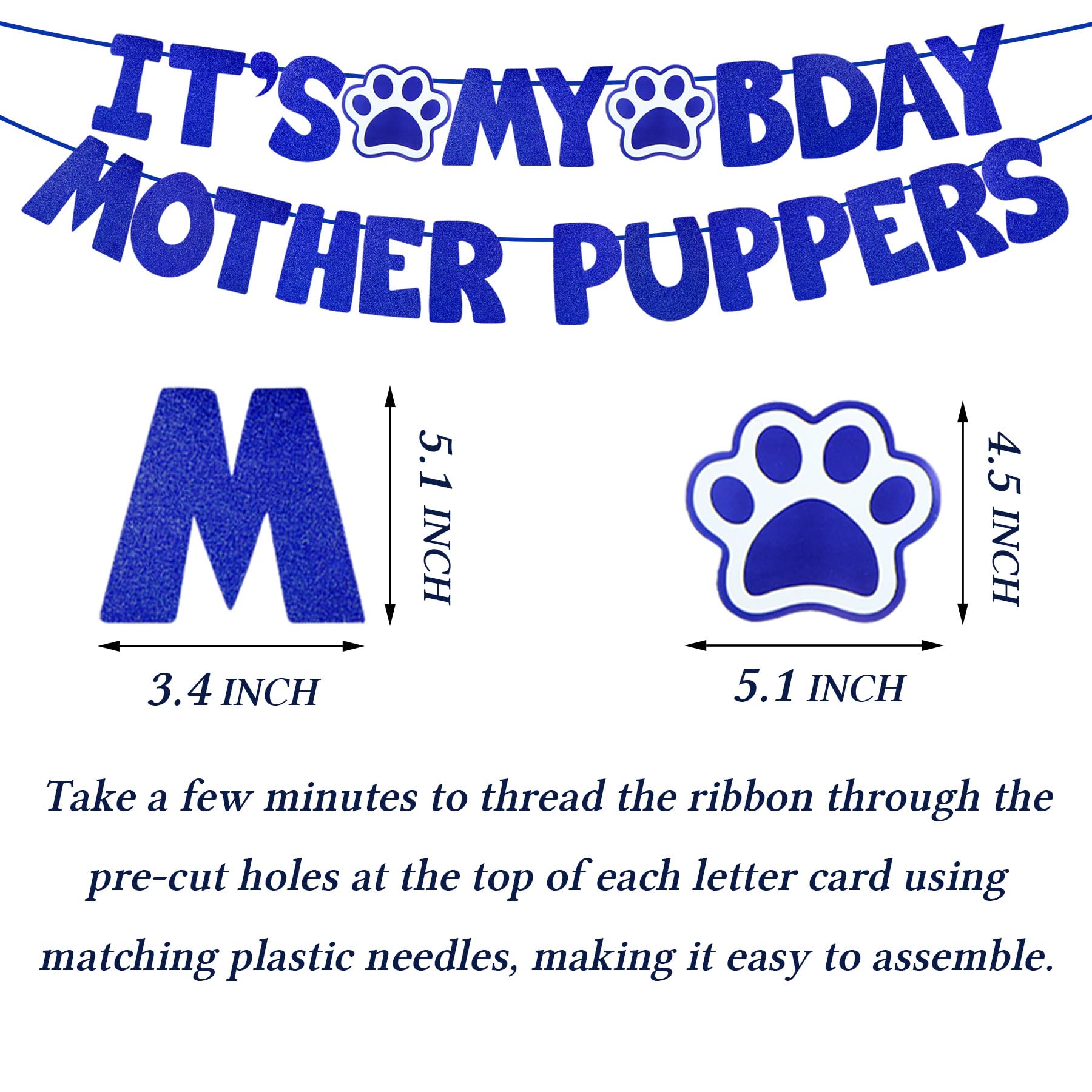 STMK dog birthday bow tie in bling design, comfortable for pets.