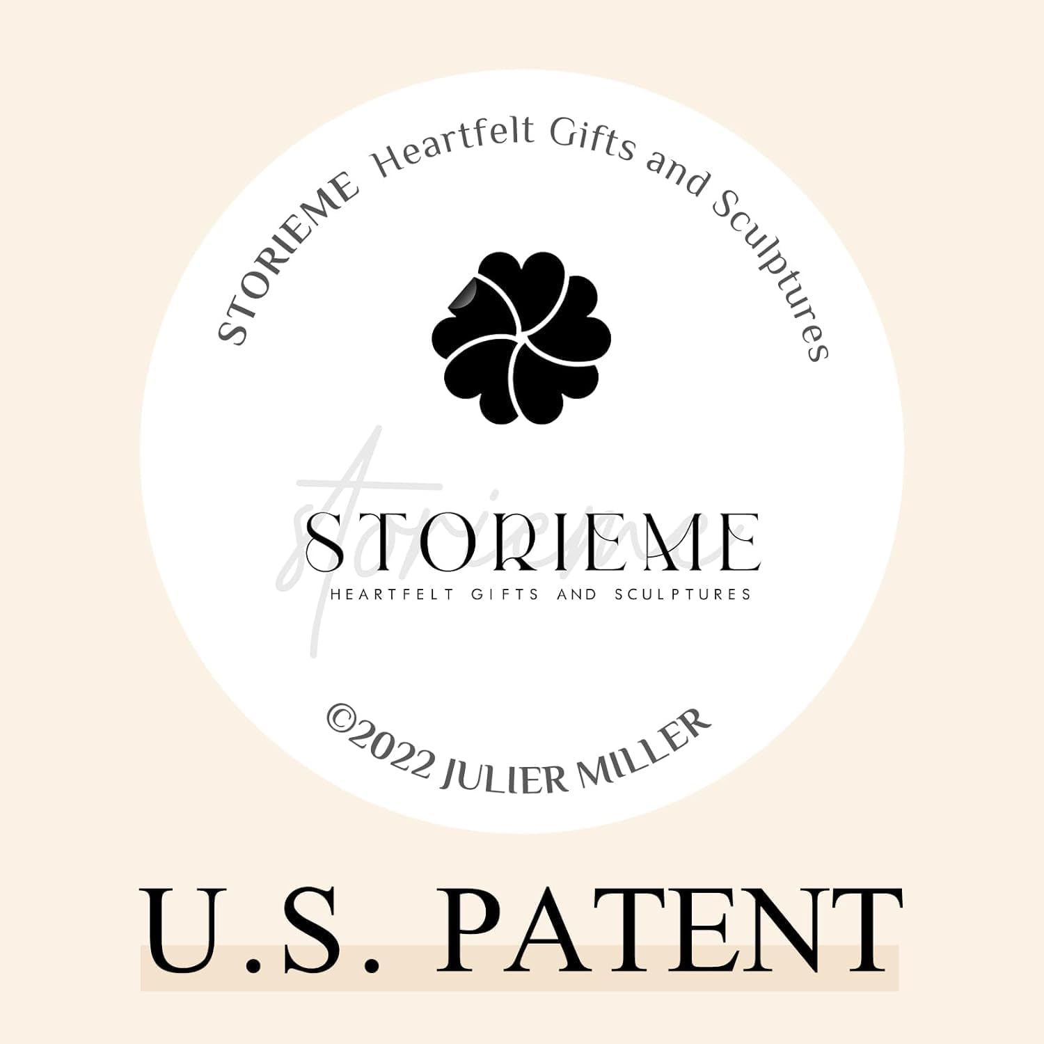 Storieme Hand-painted Resin Figurine Closeup image, closeup reveals artistry and durable resin keepsake.