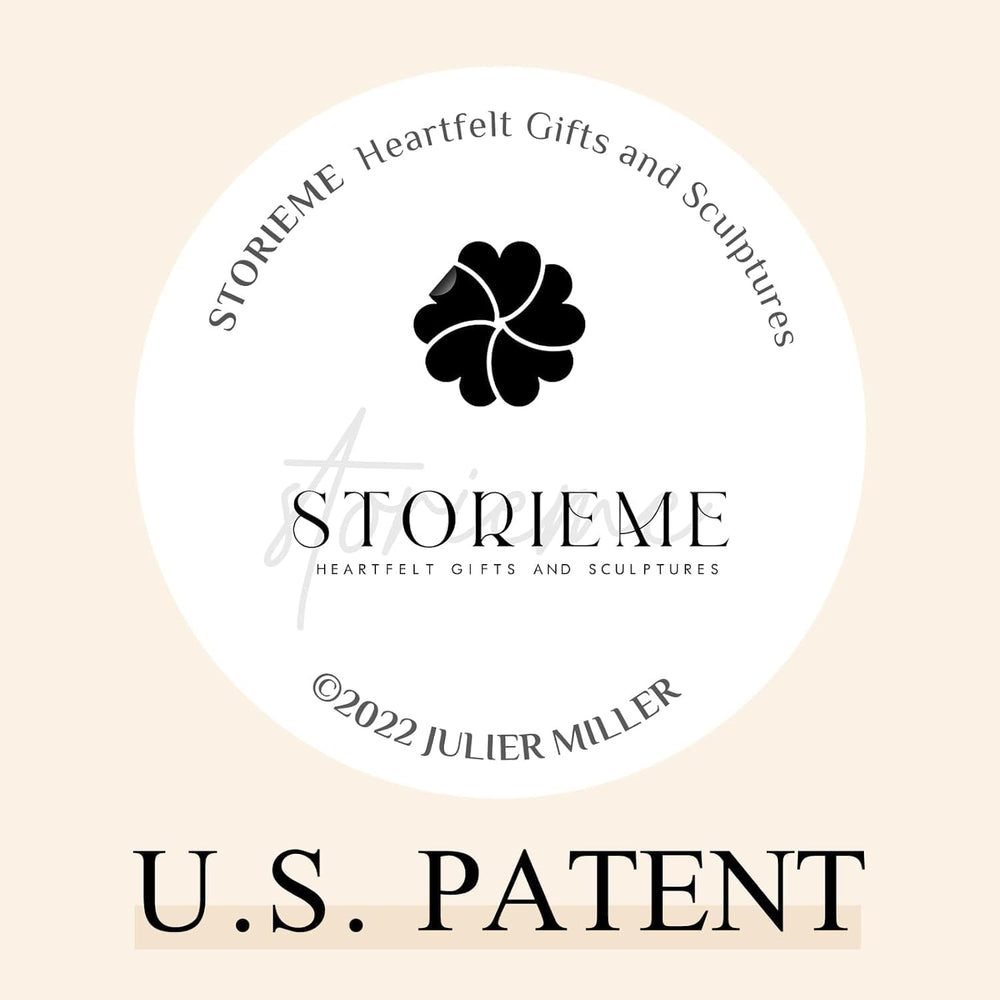 Storieme Hand-painted Resin Figurine Closeup image, closeup reveals artistry and durable resin keepsake.