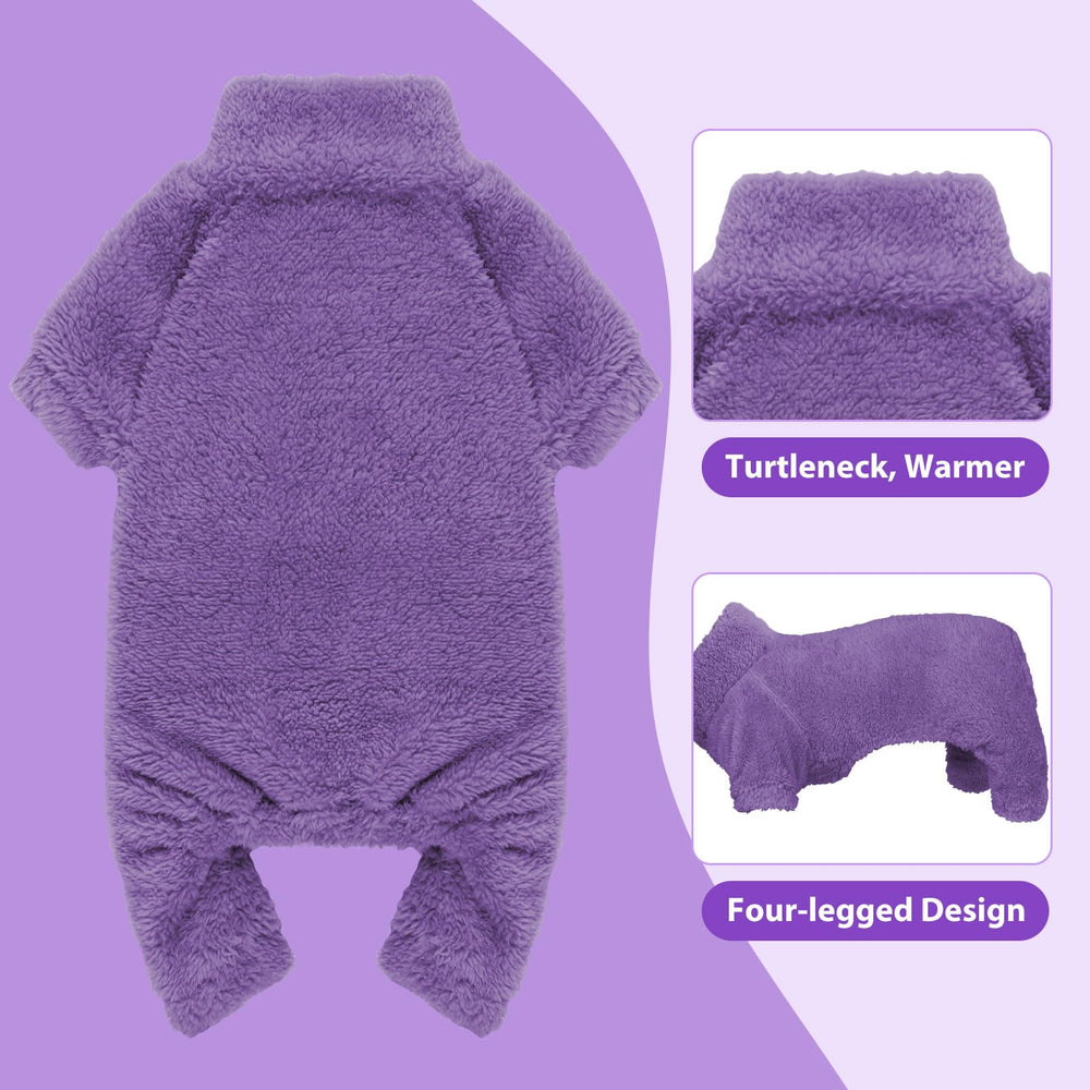 Pijama Stpiatue para perro con diseño de cuatro patas.