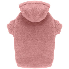 Stpiatue sudadera para perros grandes, frente, abrigadora y suave para paseos fríos.
