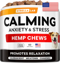 STRELLALAB Bote Calma Perro, envase práctico para uso diario.
