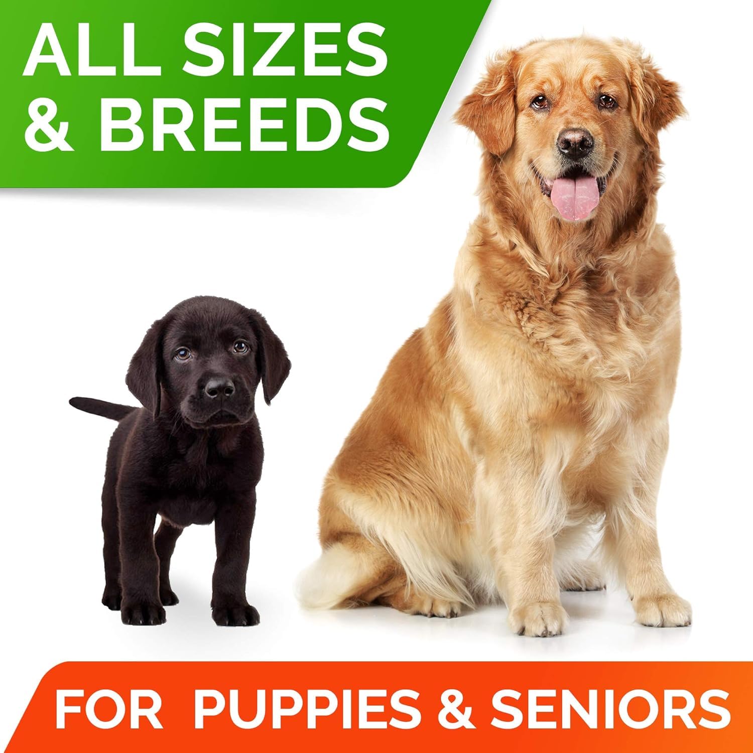 Suitable for all breeds and ages, from puppies to seniors