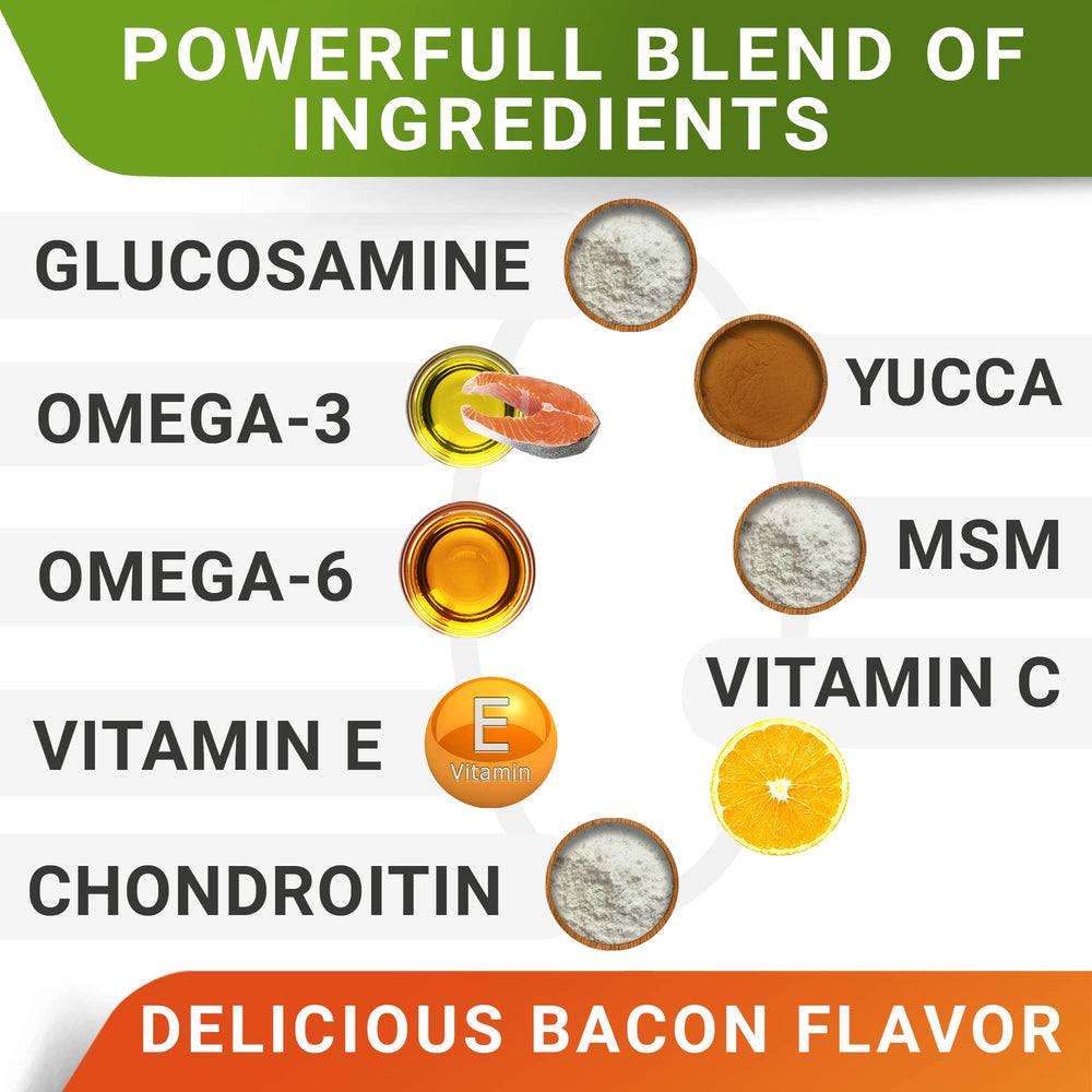 STRELLALAB Glucosamine dog chews pb-flavor demonstrates tasty peanut butter flavor with joint support.