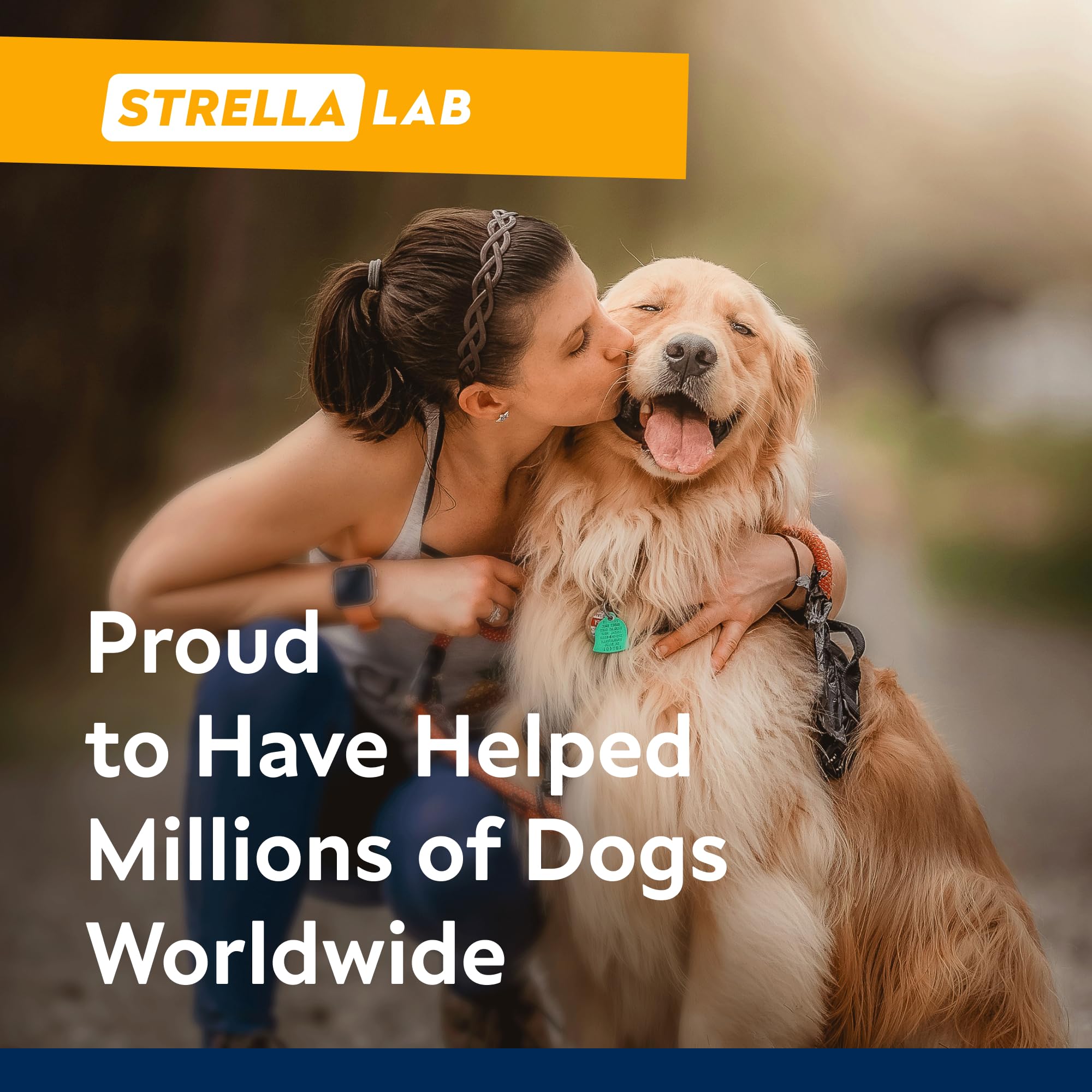 STRELLALAB hemp calming chews made in USA for reliable quality