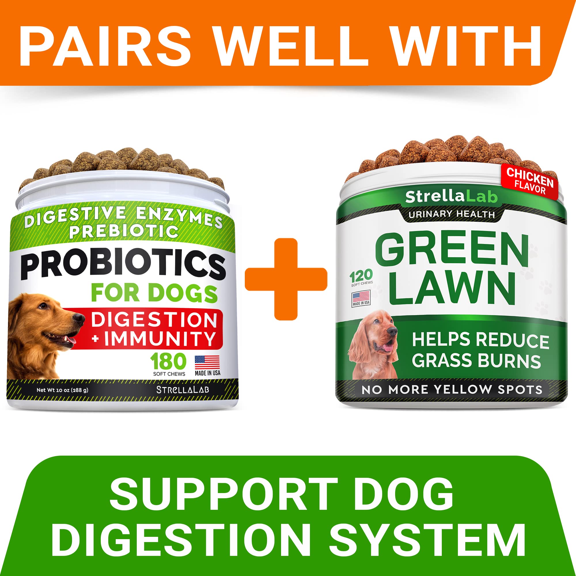 STRELLALAB ingredients label explains DL-Methionine and enzymes used.
