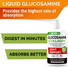 STRELLALAB liquid glucosamine serving spoon provides precise dosing for dogs.