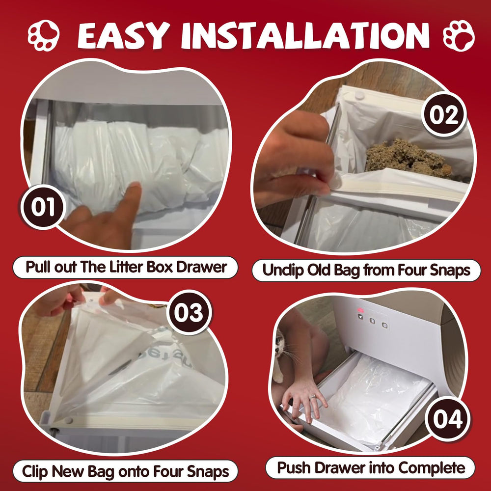 Streyto-tek Petsnowy liner supports hygiene with weekly changes for sustained use.