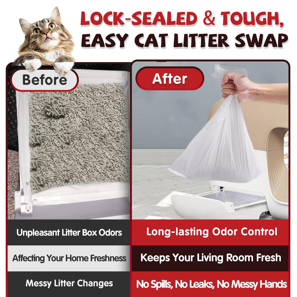 Streyto-tek Petsnowy liner's tear-resistant, leakproof design holds waste securely.