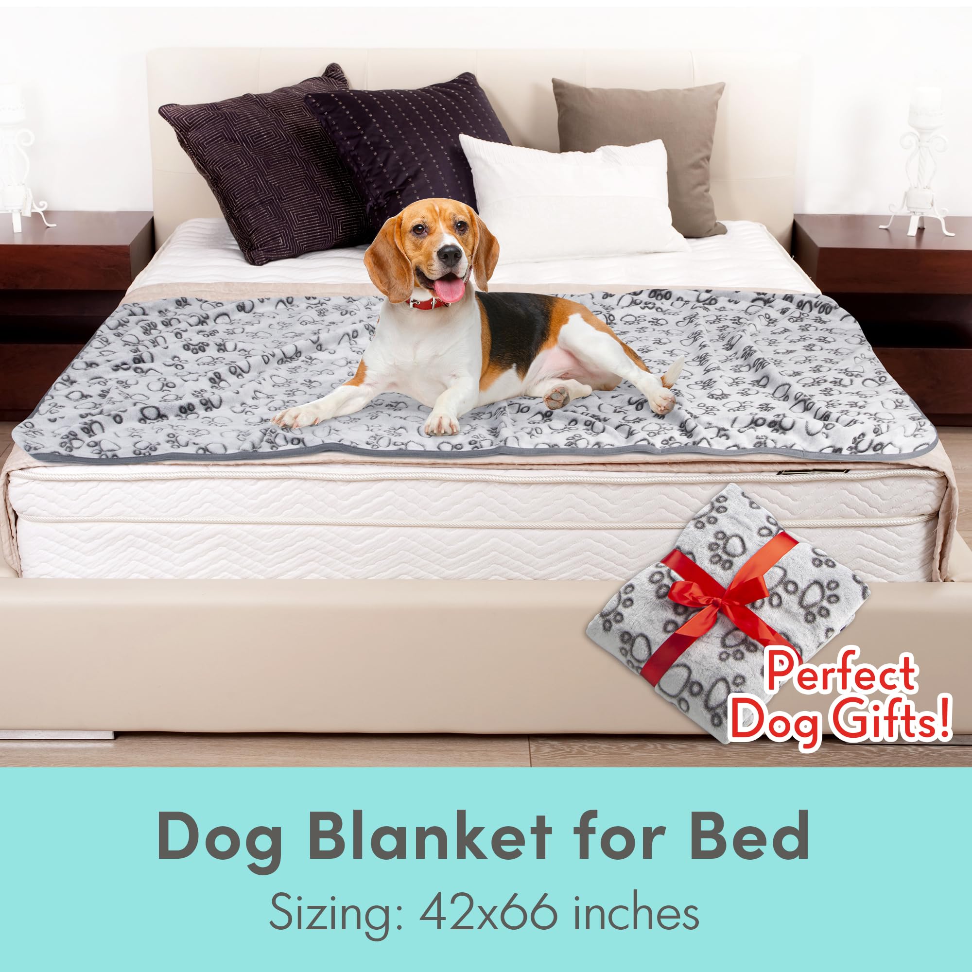 Stuffed Premium Soft Dog Blanket gift wrap ready, a thoughtful present for pet lovers.