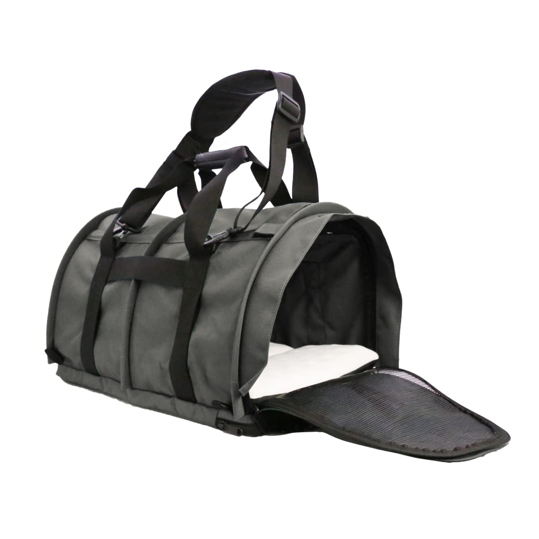 SturdiBag XL underseat-fit enables compact travel for cats and small dogs.