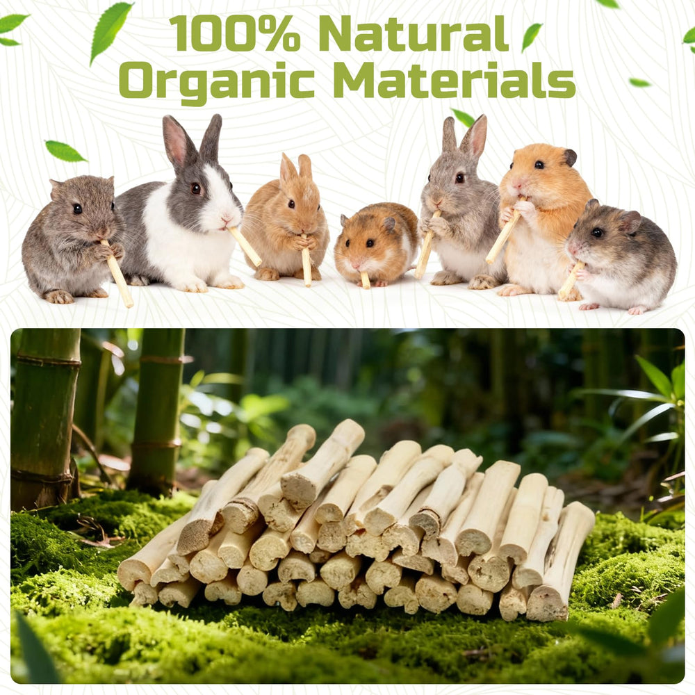 StyEdEk paquete bambú masticar 1000 g, piezas variadas.