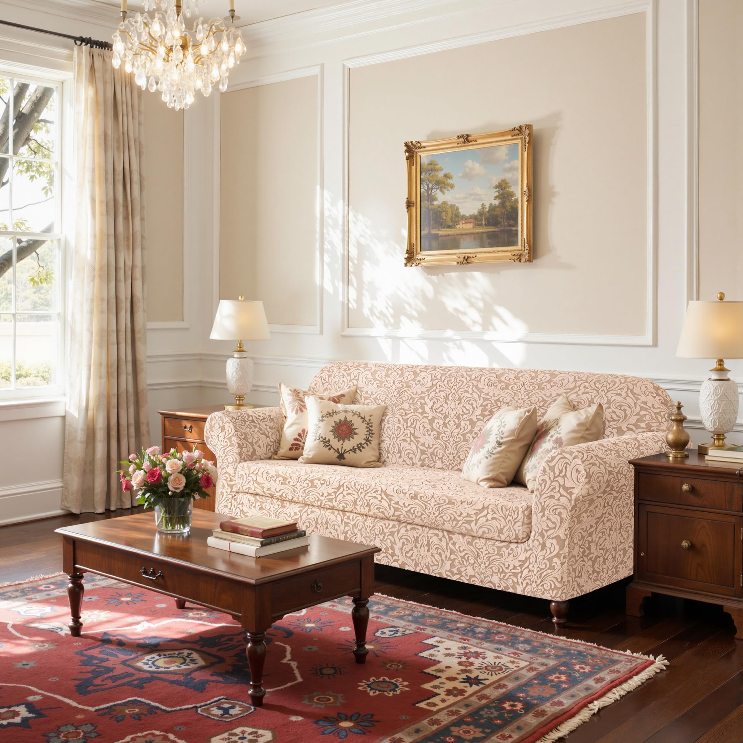 SUBRTEX khaki-color visual shows versatile style for many interiors.
