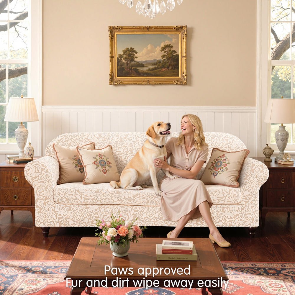 SUBRTEX pet-protection shot emphasizes scratching and fur defense on daily seating.