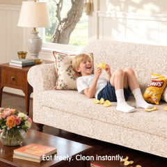 SUBRTEX seat-cushion-included photo highlights complete sofa coverage and added comfort.