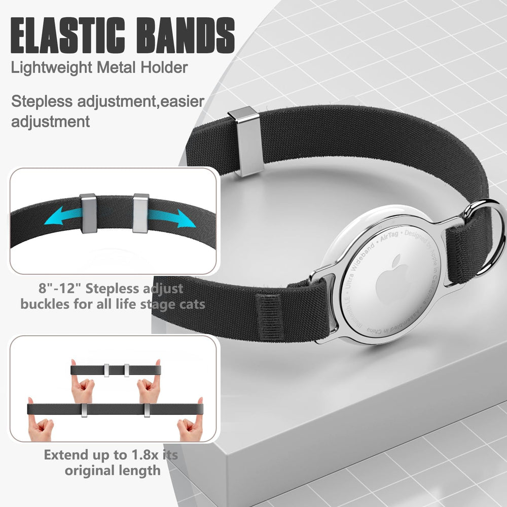 Sucegi collar’s hypoallergenic aluminum ring is nickel-free and skin-safe.